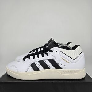 New adidas Tyshawn Mid 'Core Black Cloud White' JQ1134 Men's Shoes Size 12